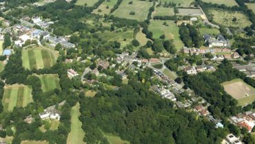 MIll Hill Schools from above