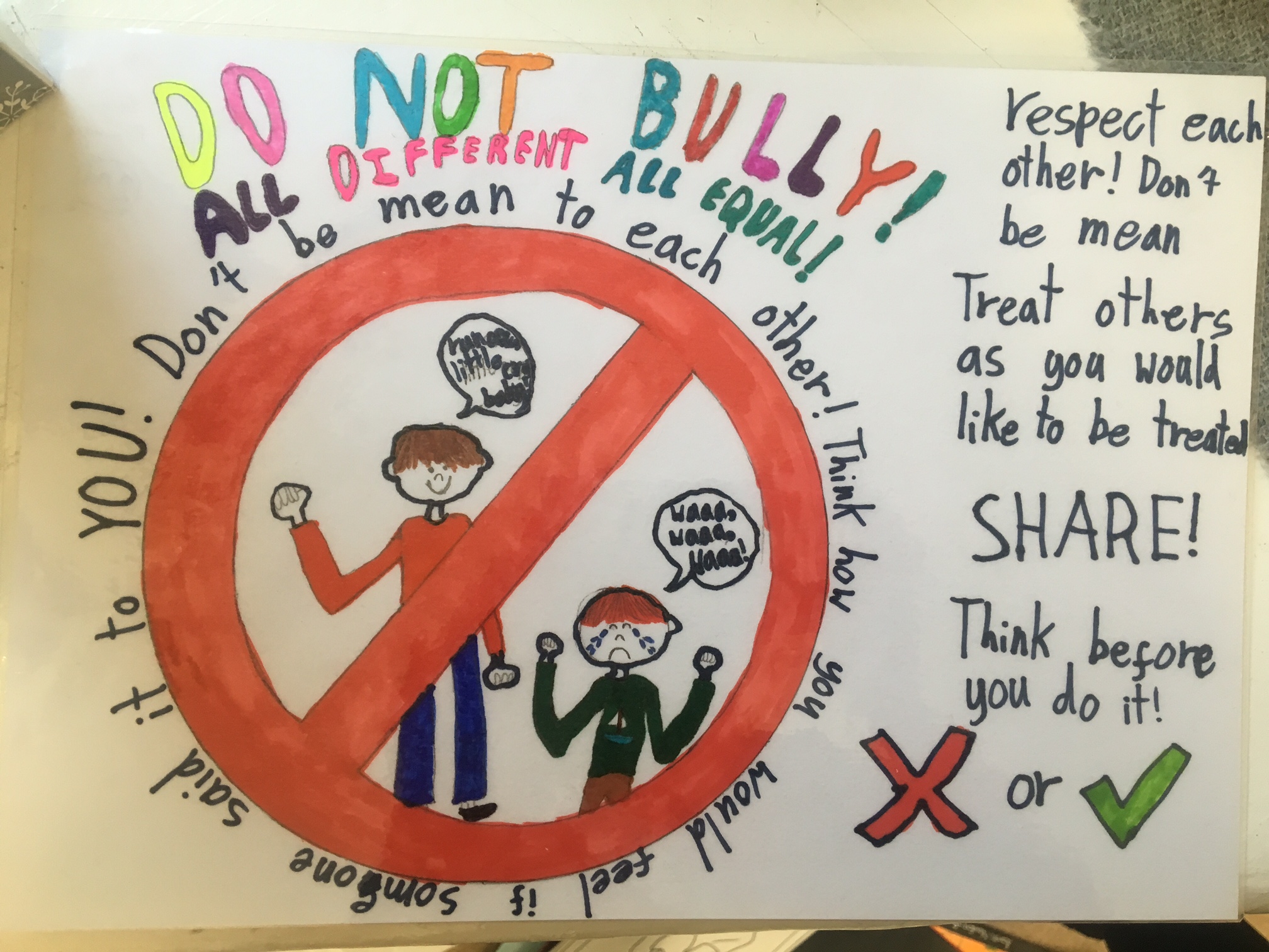 No Bullying Area Editable Poster In 2021 Anti Bullyin - vrogue.co